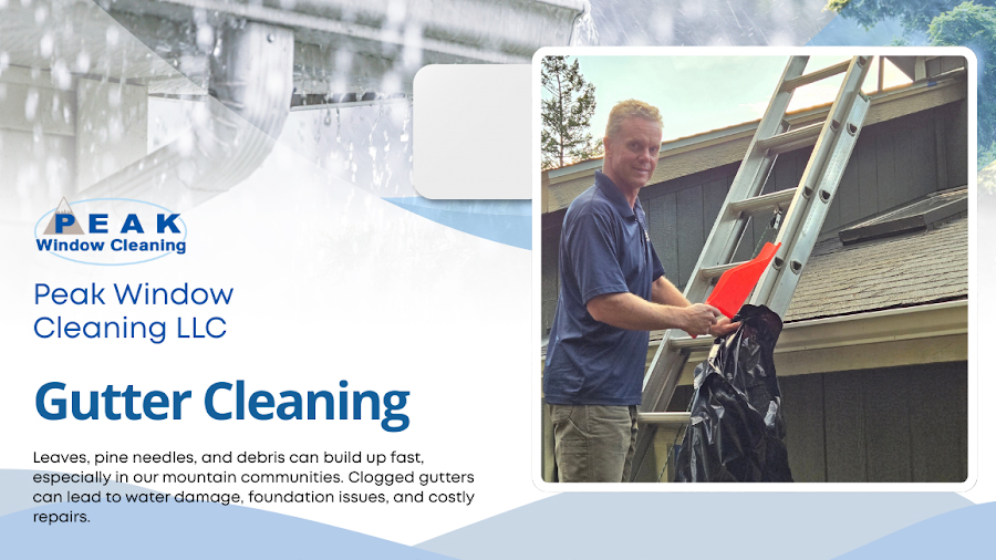 Colorado Residential or Commercial Gutter Cleaning Services by PEAK (Photo Ad)