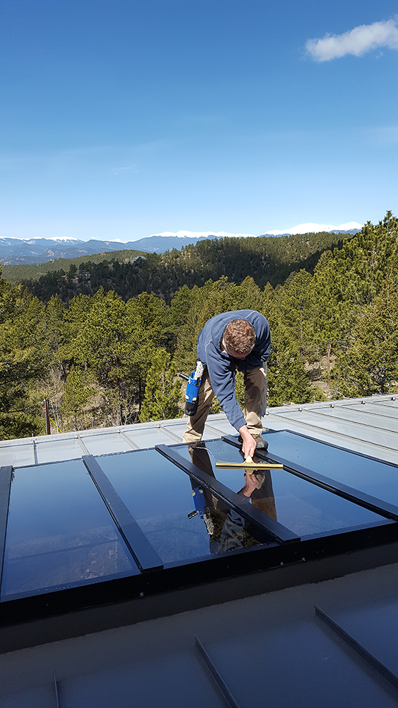 Skylight Cleaning (Photo)