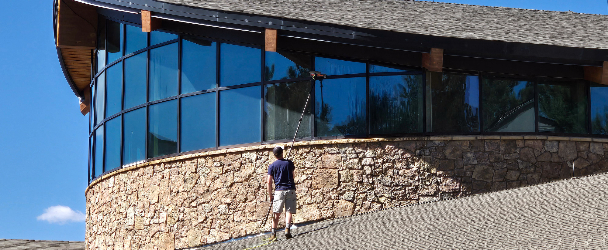 PEAK Window Cleaning, LLC is based in Evergreen, CO and serves the foothills and mountain communities.