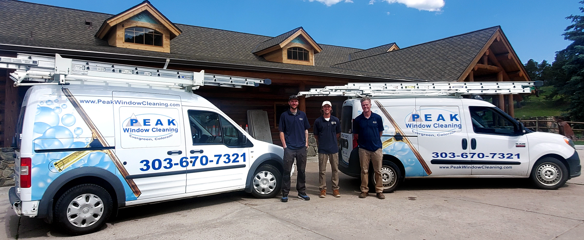 PEAK Window Cleaning, LLC is based in Evergreen, CO and serves the foothills and mountain communities.