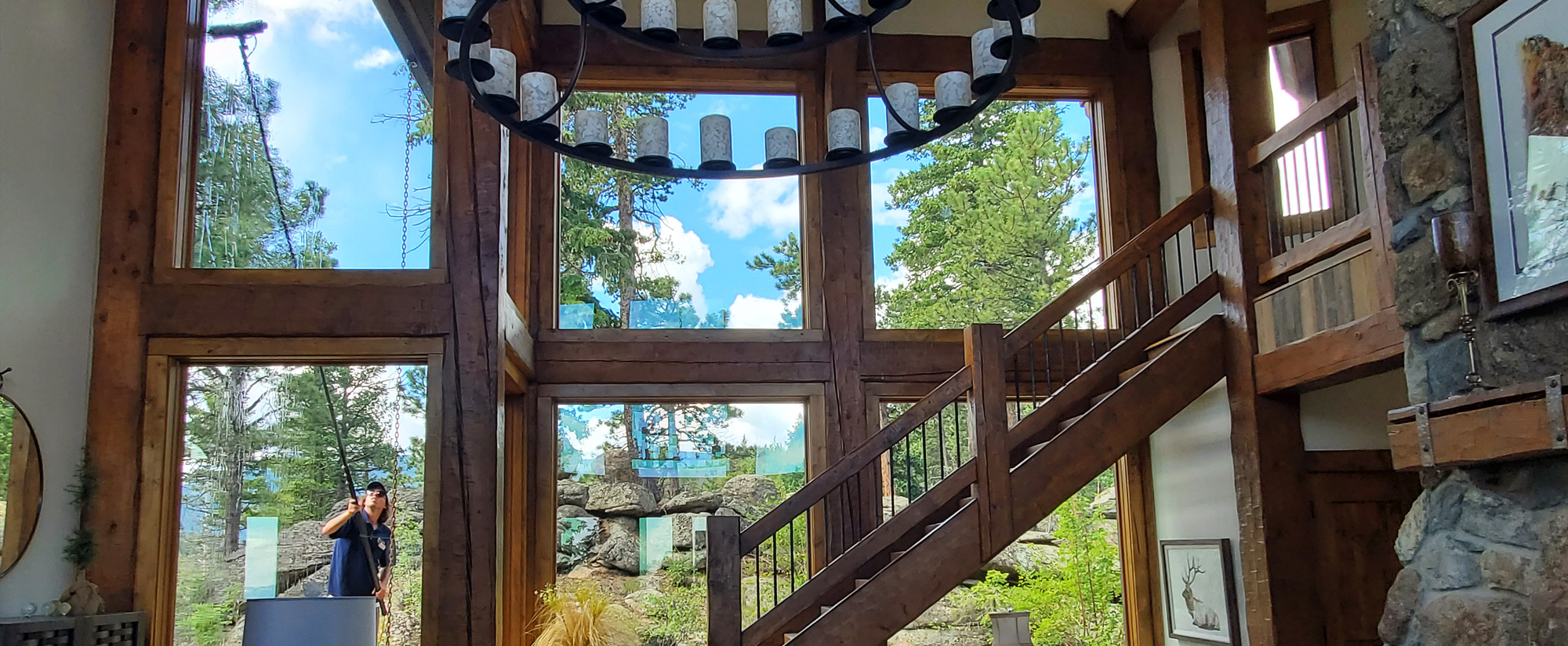PEAK Window Cleaning, LLC is based in Evergreen, CO and serves the foothills and mountain communities.