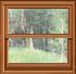 Example: regular thermapane windows, double-hung - 2 panes